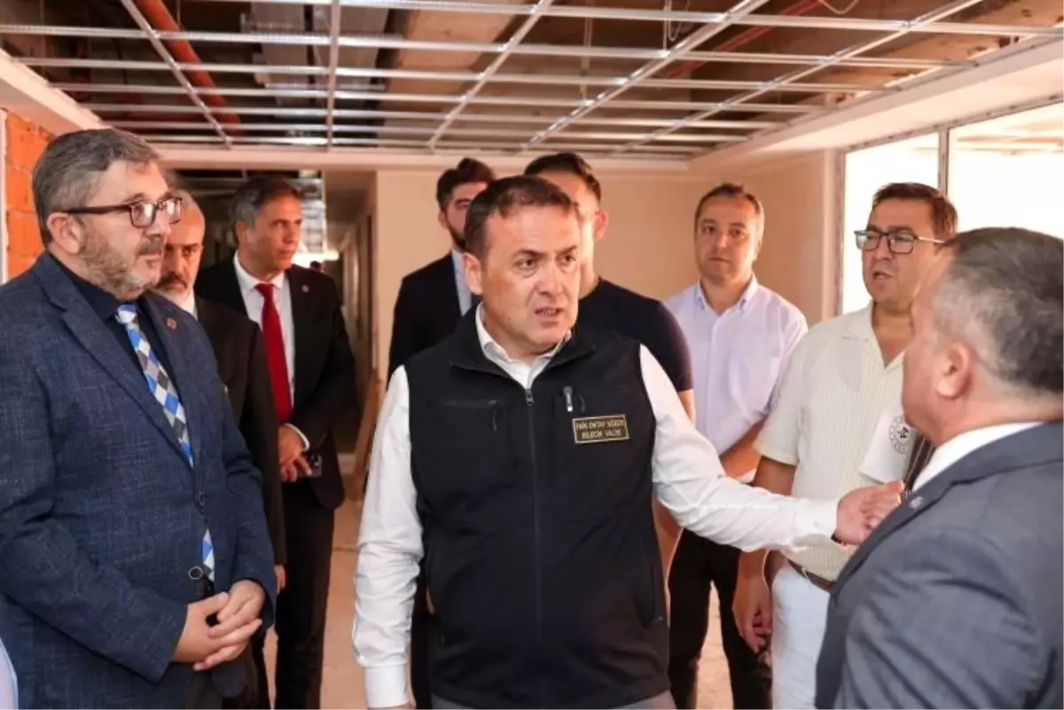 KYK Yurt İnşaatı İncelendi