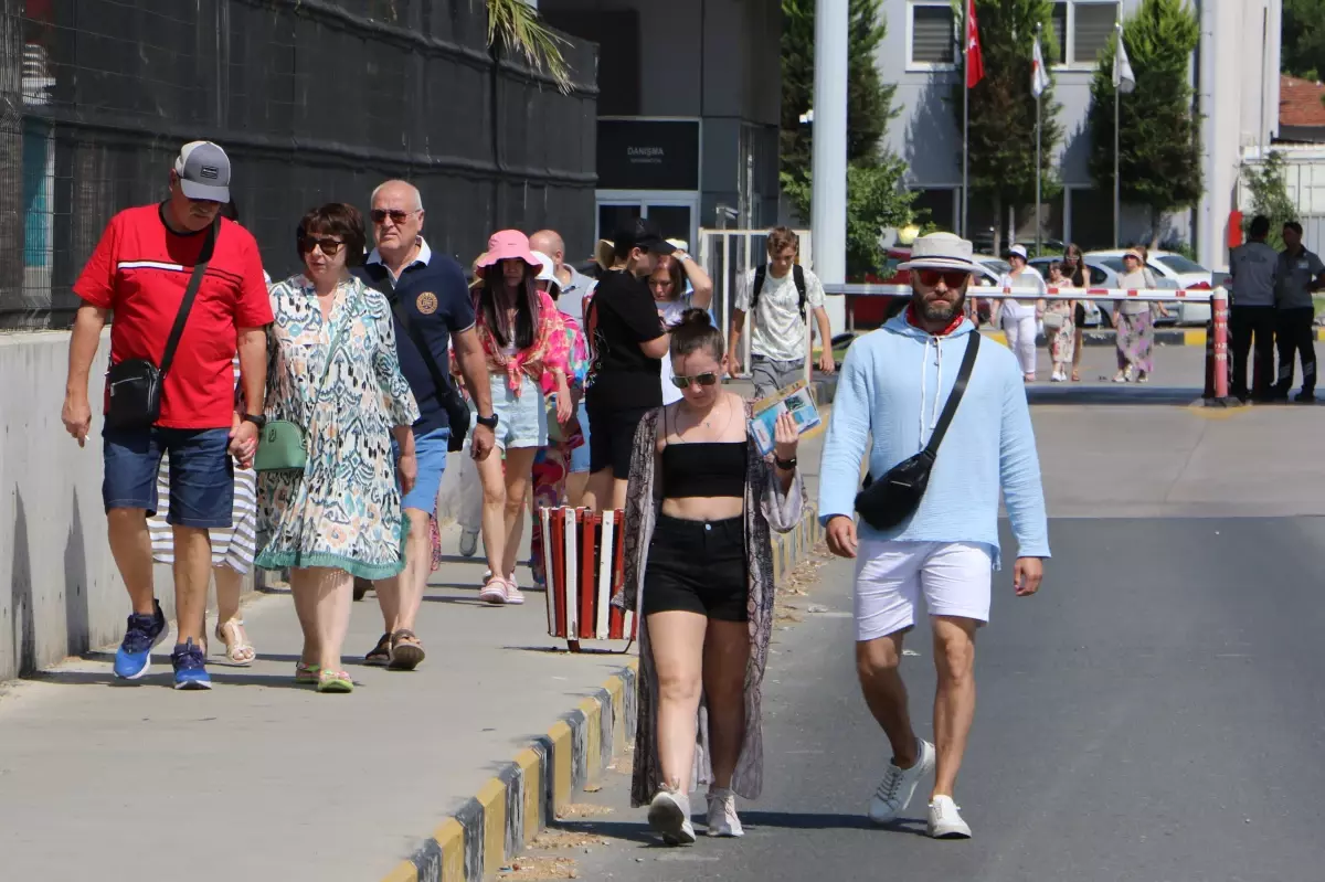 Samsun'a Kruvaziyer Turist Akını