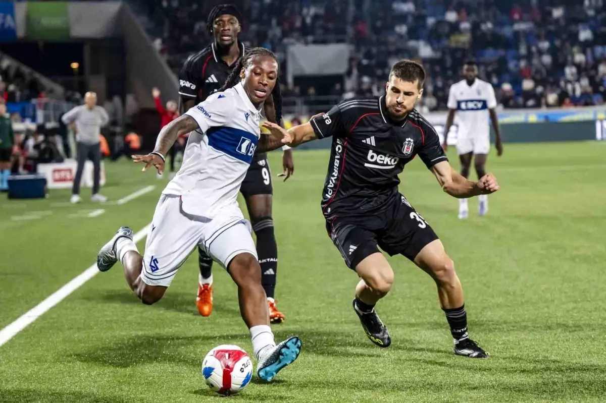 Beşiktaş, Lausanne ile Berabere Kaldı