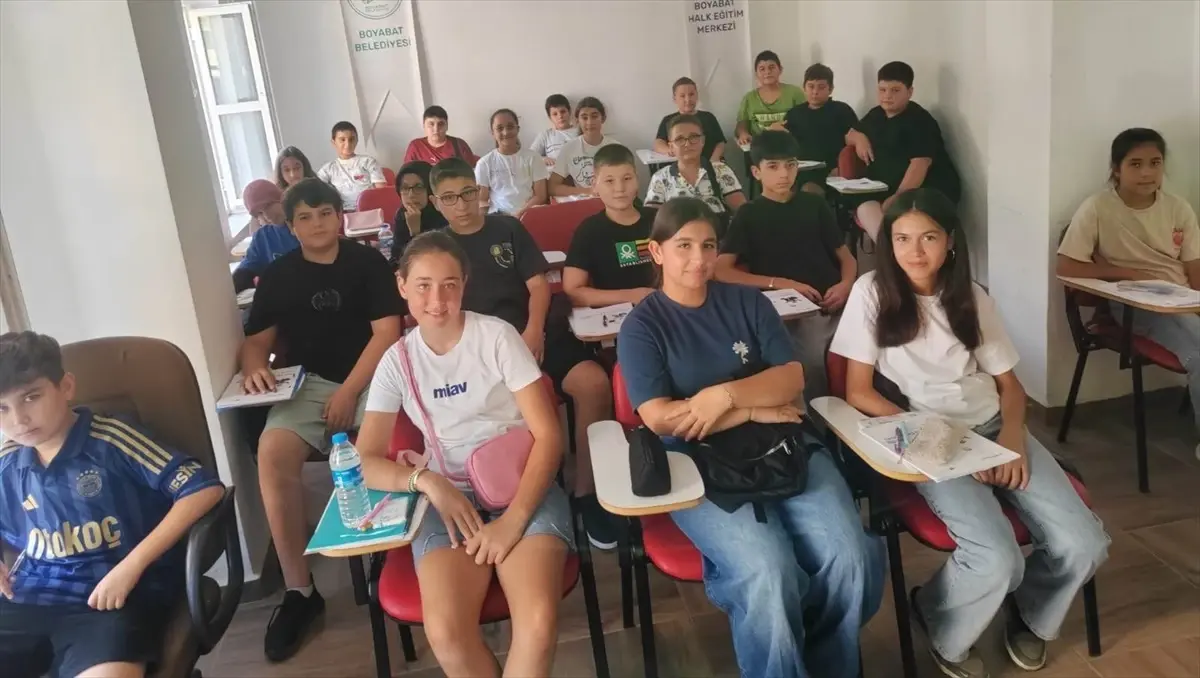 Boyabat'ta Hızlı Okuma Kursu Açıldı