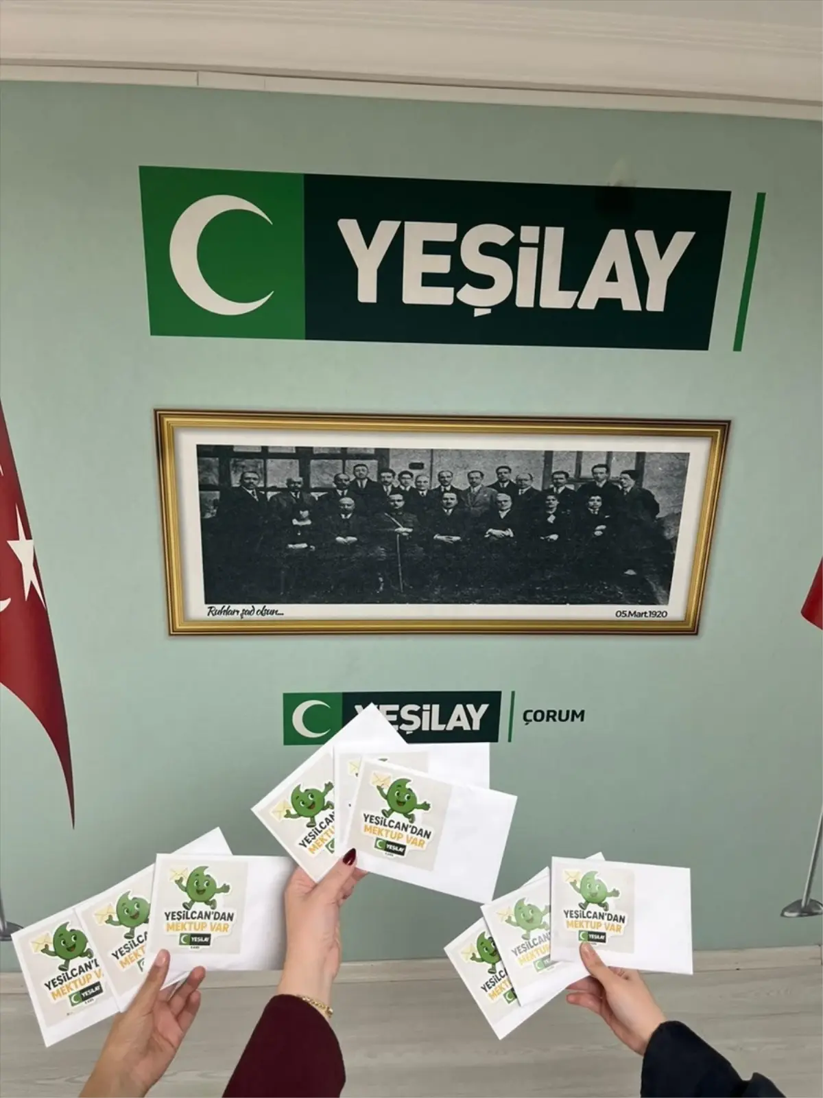 Yeşilay'dan Mektup Arkadaşlığı Projesi