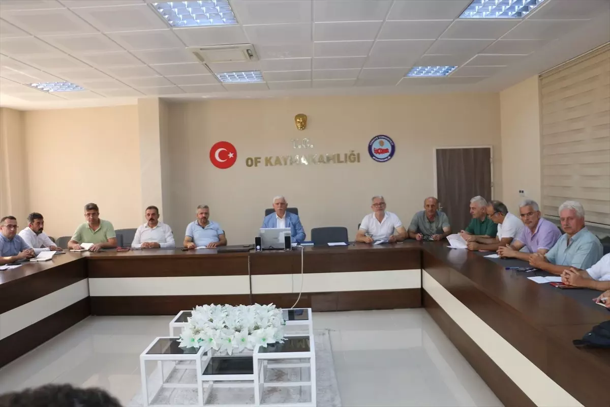 Of'ta Yeni Eğitim Yılı Toplantısı