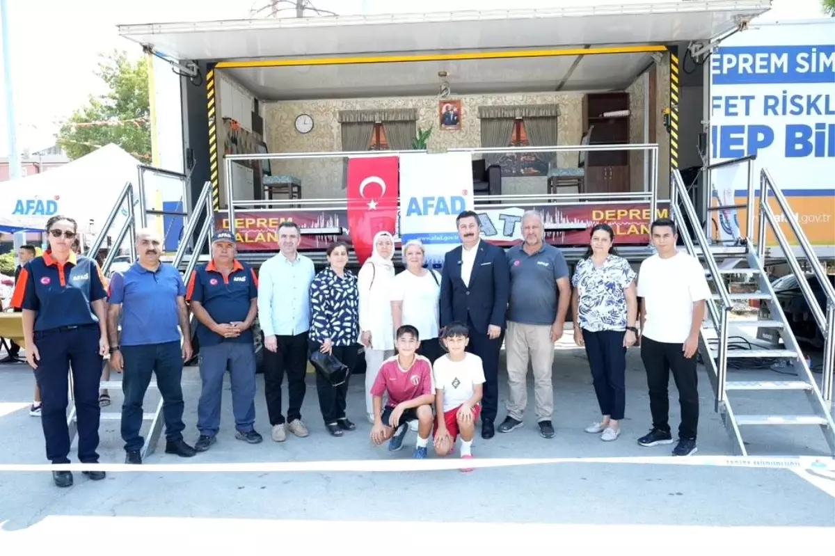Yenişehir'de Deprem Simülasyon Eğitimi Yoğun İlgi Gördü