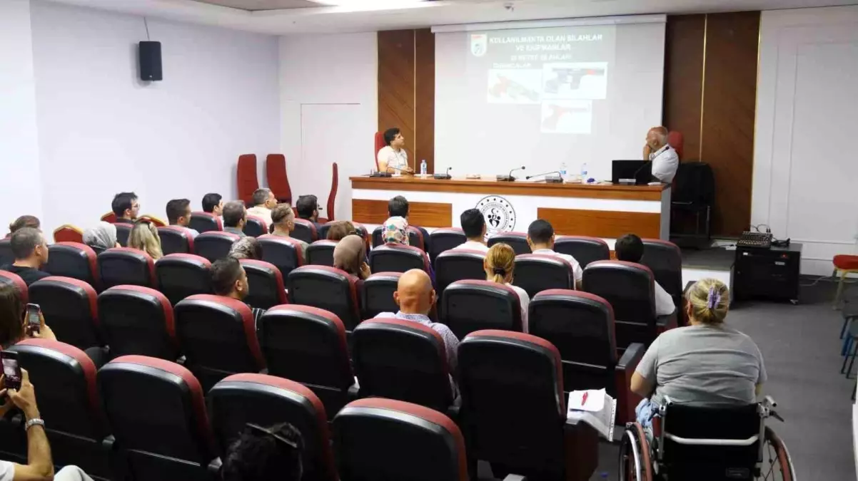 Elazığ'da Havalı ve Ateşli Silahlar Hakem Kursu Başladı