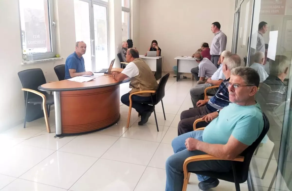 Mustafakemalpaşa'da Tarım Sayımı Başladı