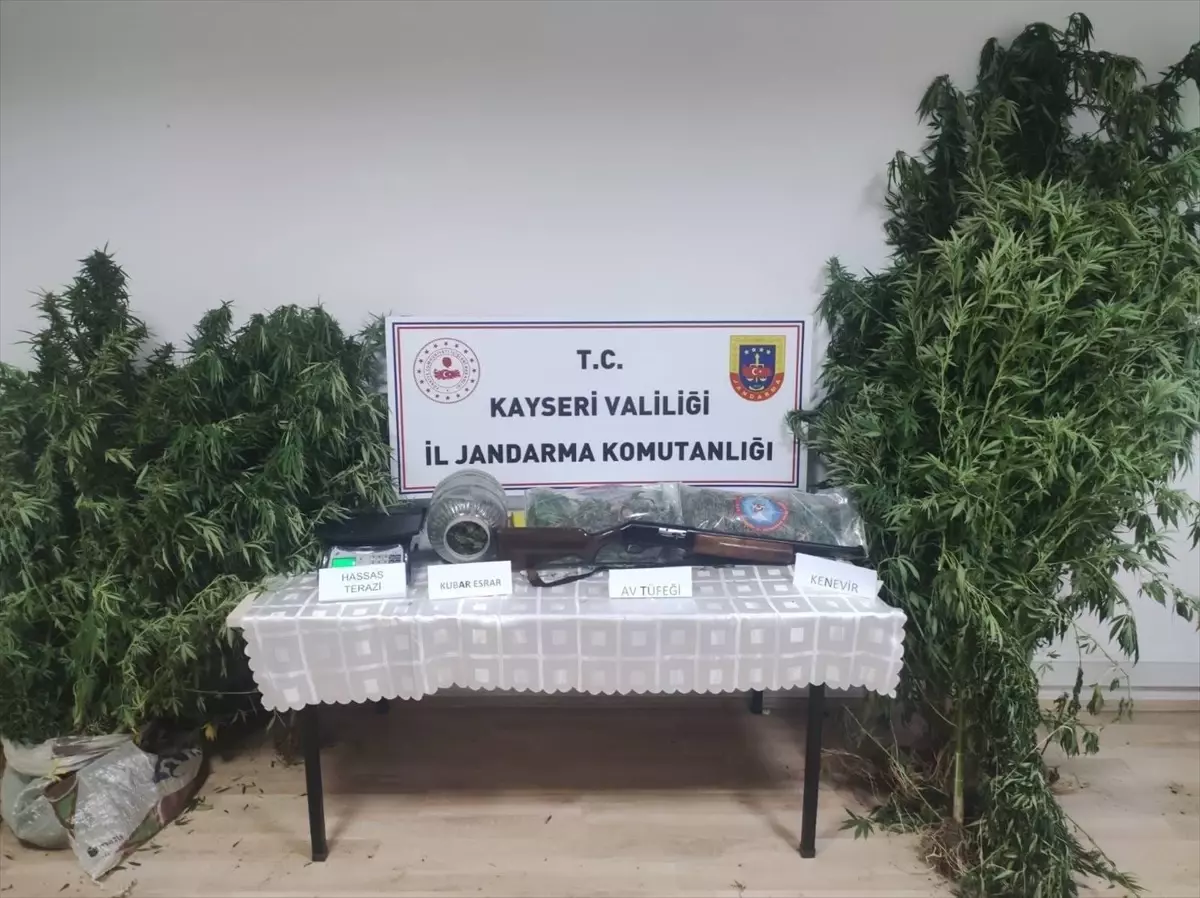 Kayseri'de Uyuşturucu Operasyonu: 3 Kilo Esrar Ele Geçirildi
