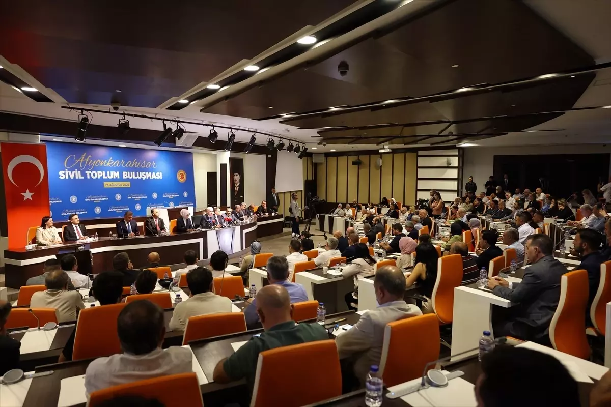 TBMM Başkanı Kurtulmuş Afyonkarahisar Sivil Toplum Buluşması Programı'nda konuştu Açıklaması