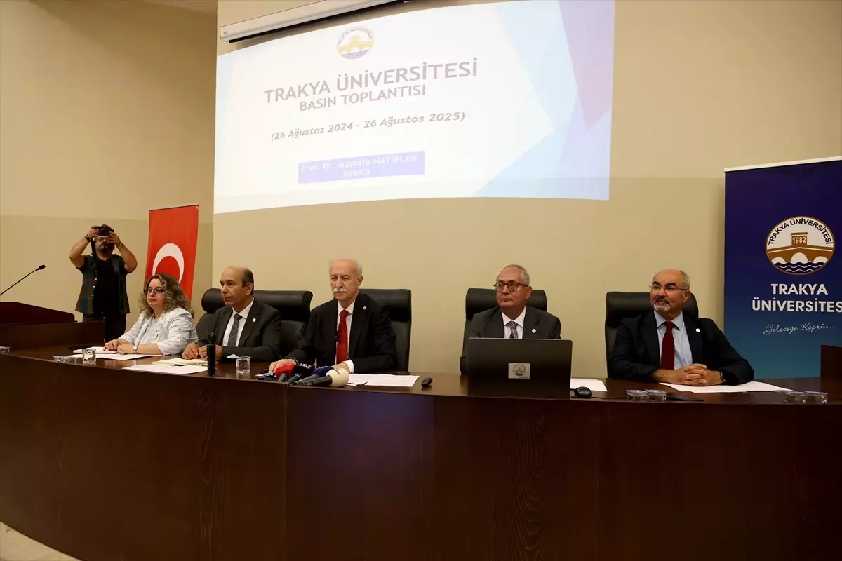 Trakya Üniversitesi Tüm Bölümleri Dolu