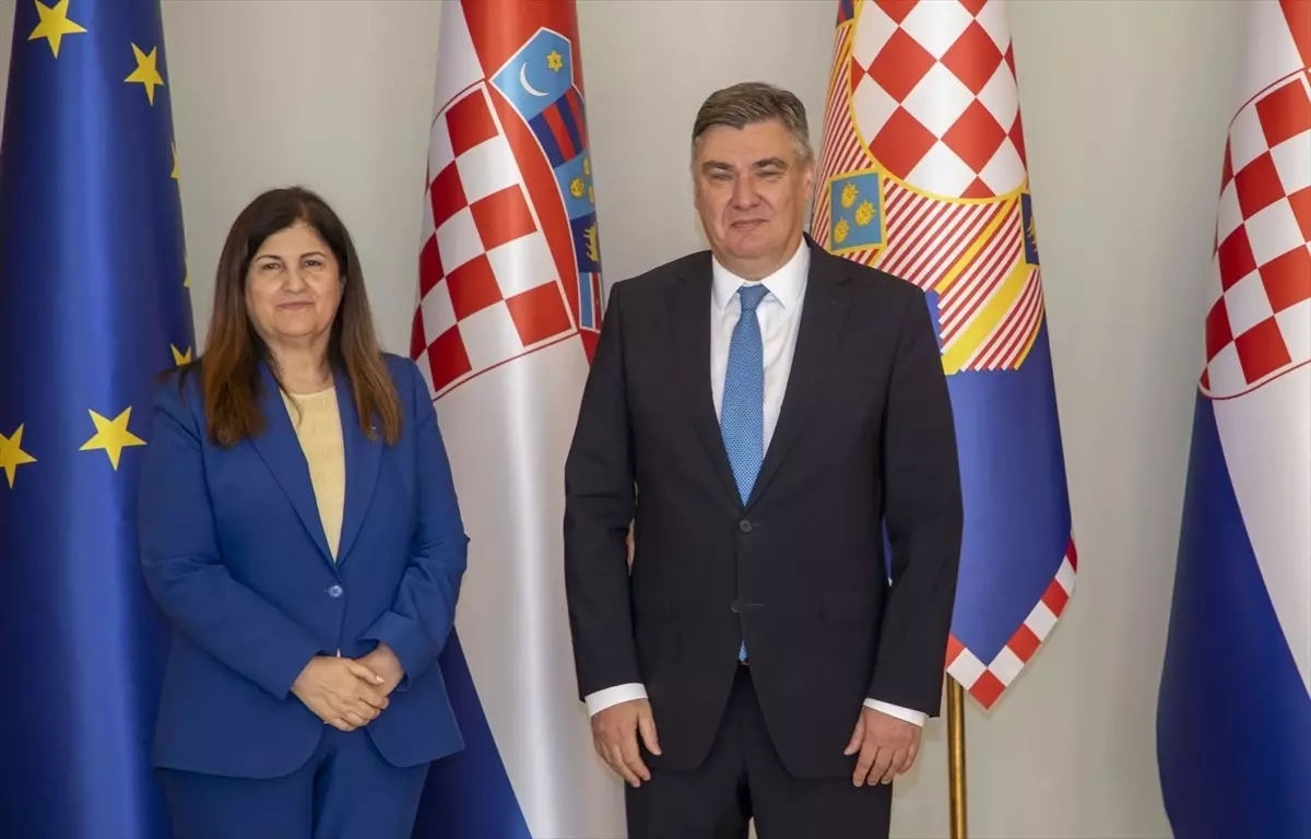 Hırvatistan'dan Filistin'e Destek