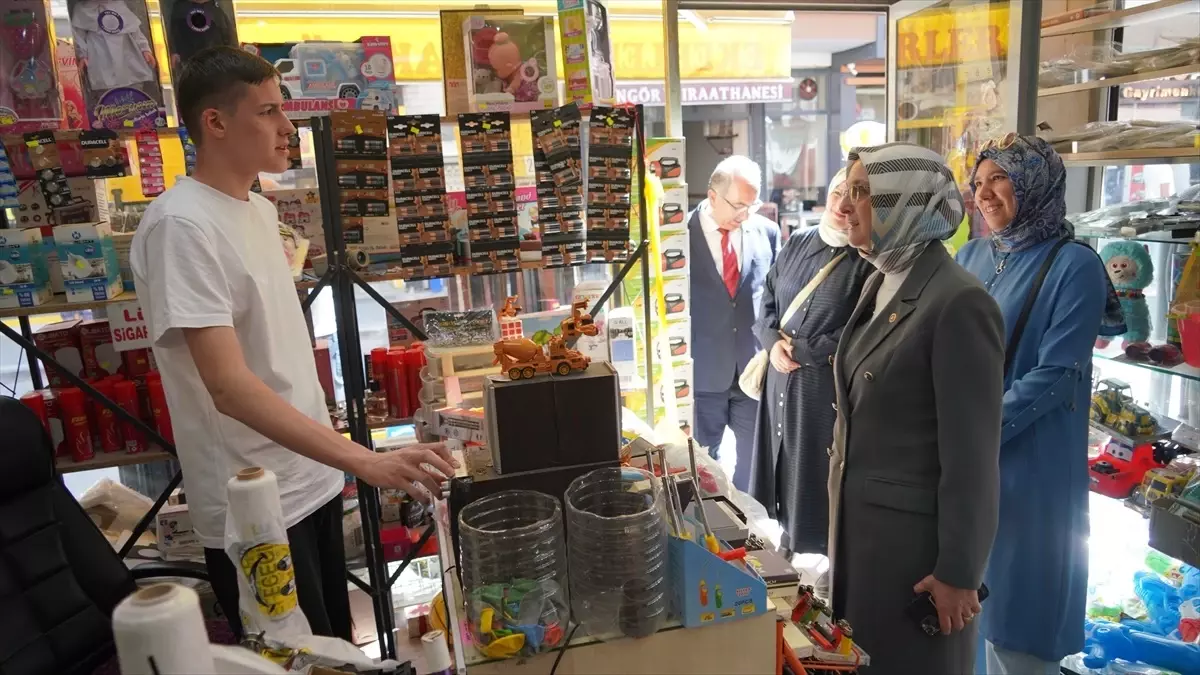 AK Parti Ankara Milletvekili Lütfiye Selva Çam'dan Polatlı'ya ziyaret