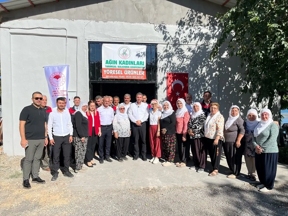 Ağın Kadınları'na Yangın Desteği