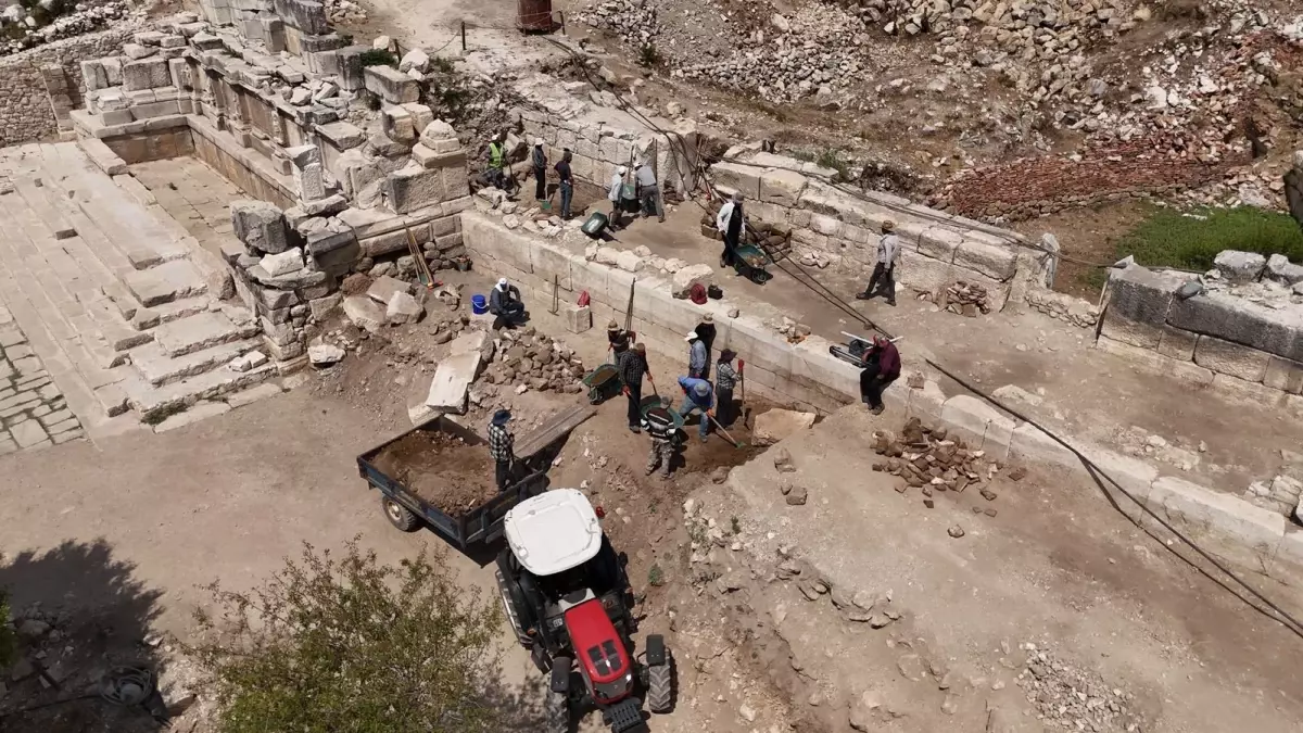 Sagalassos’ta Büyük Odeon Kazıları Devam Ediyor