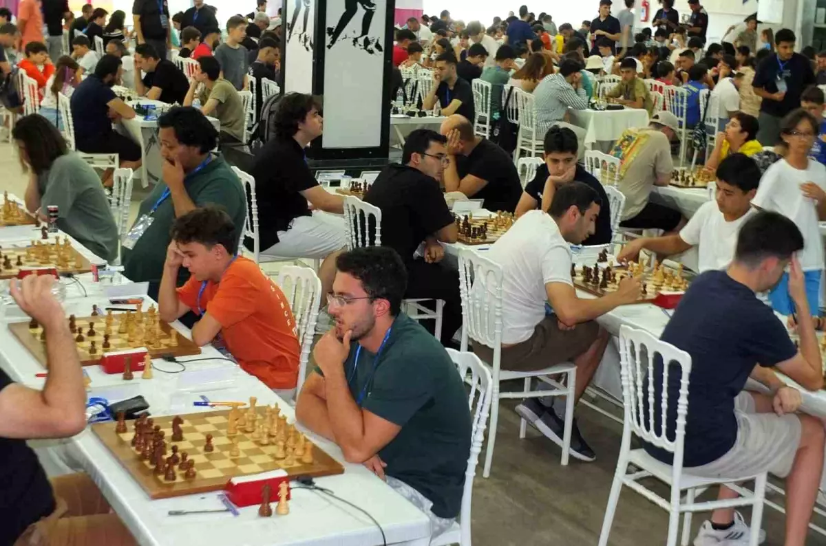Burhaniye Ören Open Uluslararası Satranç Turnuvası Başladı