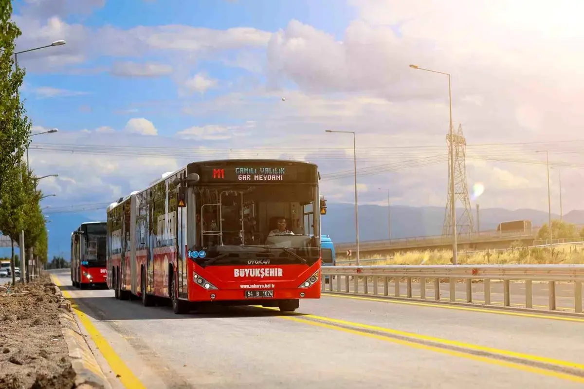 Sakarya'da 30 Ağustos'ta Ücretsiz Ulaşım Hizmeti