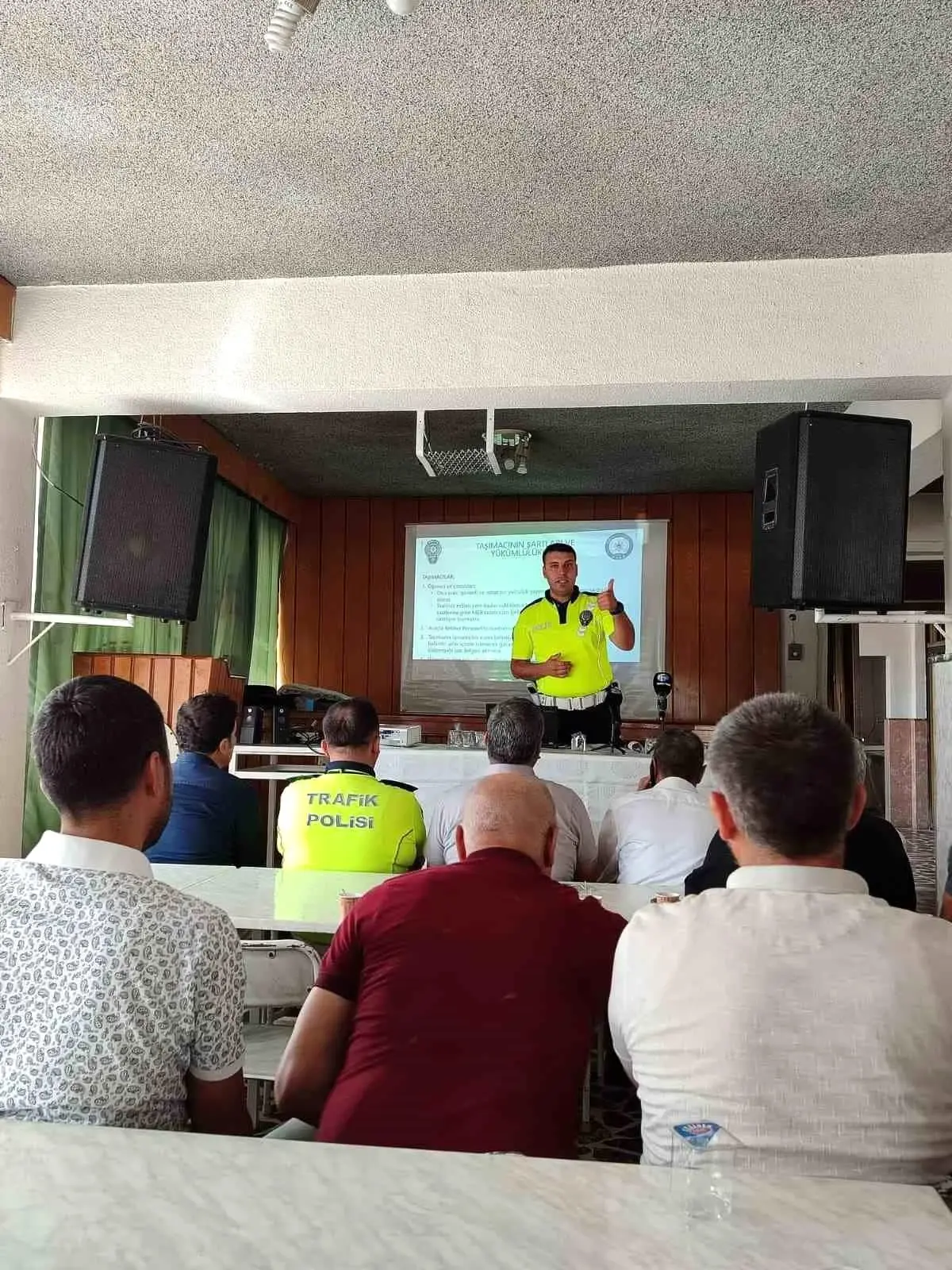 Elazığ'da Servis Şoförlerine Güvenlik Eğitimi