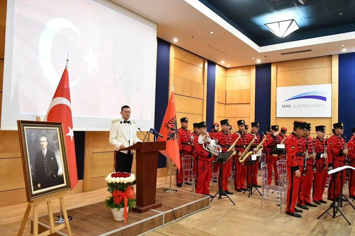 Arnavutluk'ta 30 Ağustos Zafer Bayramı resepsiyonu düzenlendi