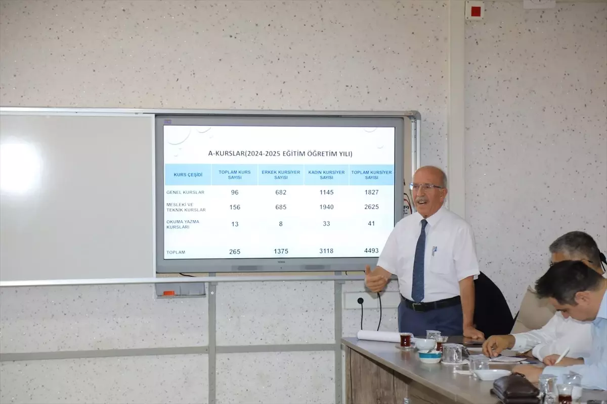 Çubuk'ta Hayat Boyu Öğrenme Toplantısı
