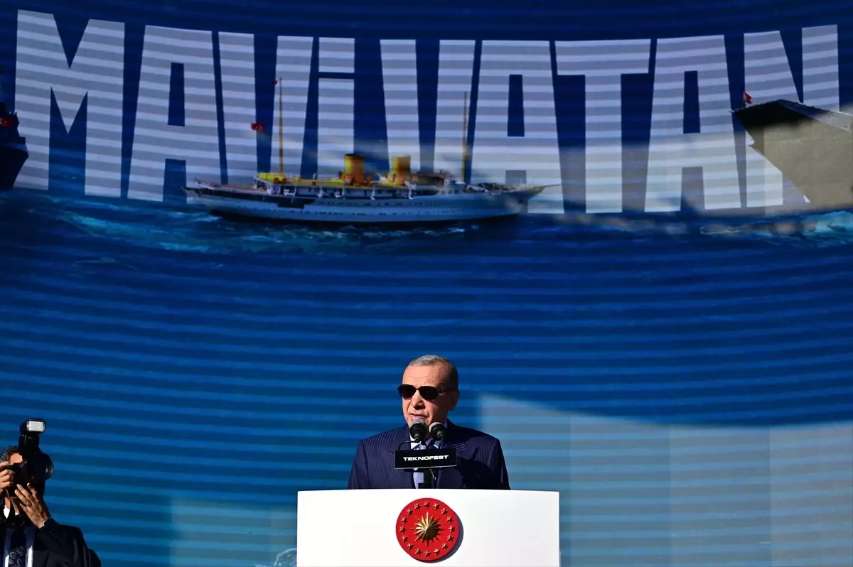 Cumhurbaşkanı Erdoğan, TEKNOFEST Mavi Vatan programında konuştu: (2)
