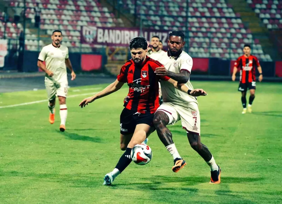 Vanspor FK, Bandırmaspor'a 2-1 Yenildi