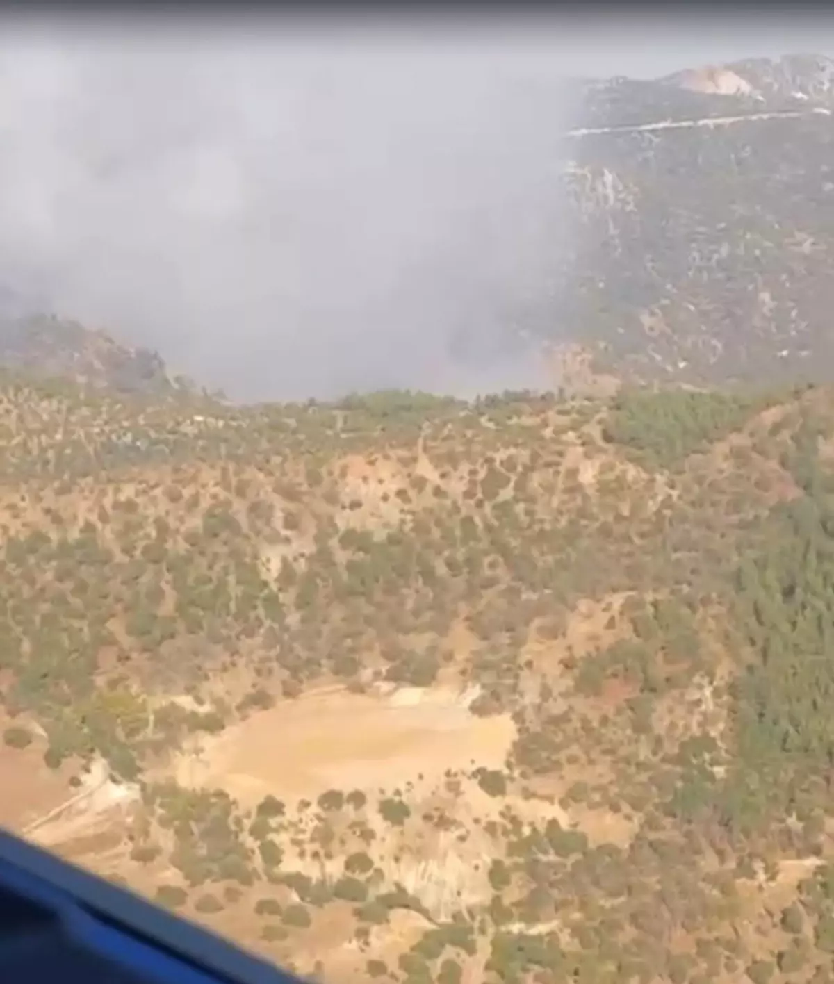 Denizli'de Orman Yangını İki İlde Etki Yarattı