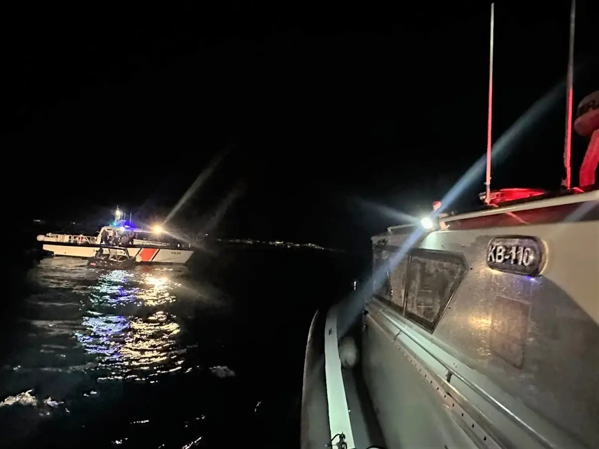 Bodrum'da 19 Düzensiz Göçmen Kurtarıldı