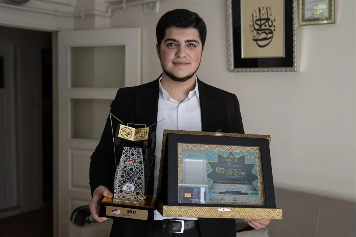 Hafız Muhammed Yahya Yıldızhan Dünya Üçüncüsü