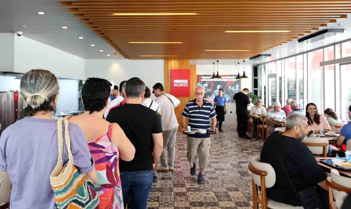 Menteşe Belediyesi Kent Lokantası Büyük İlgi Görüyor