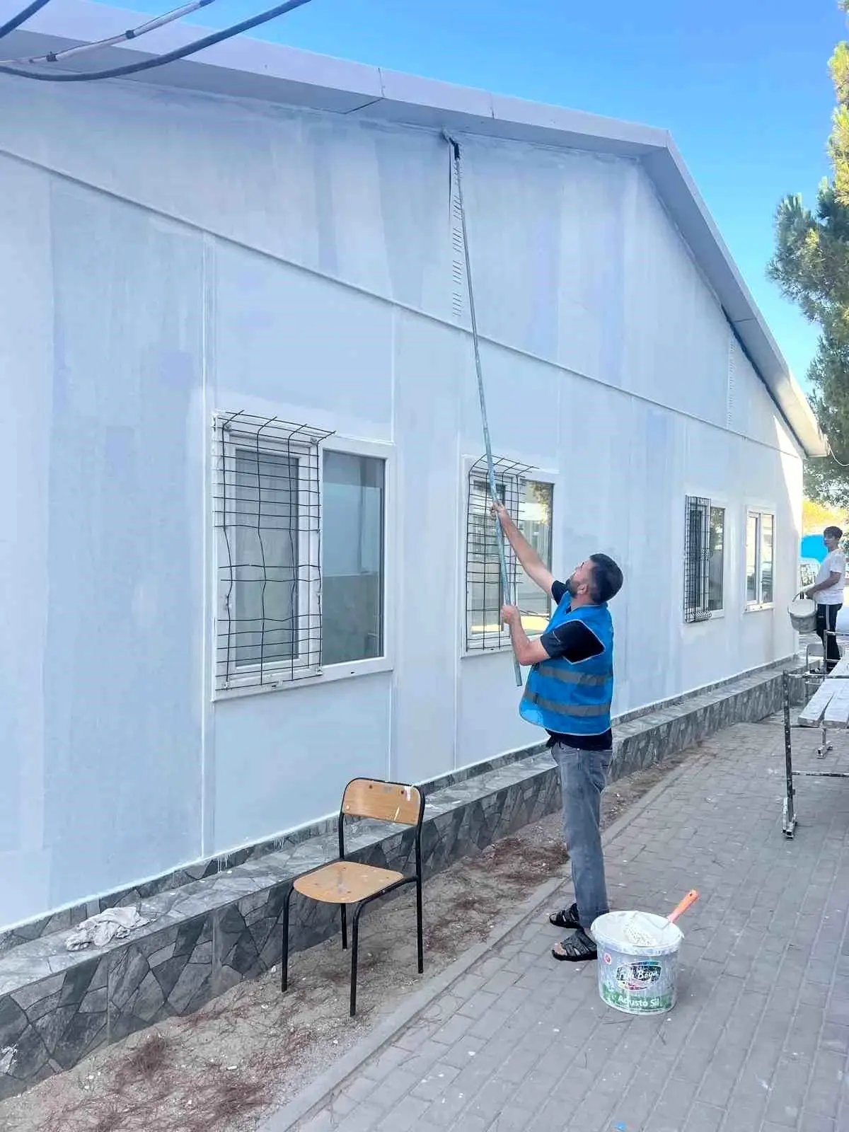 İnegöl'de Okullarda Bakım ve Onarım Çalışmaları