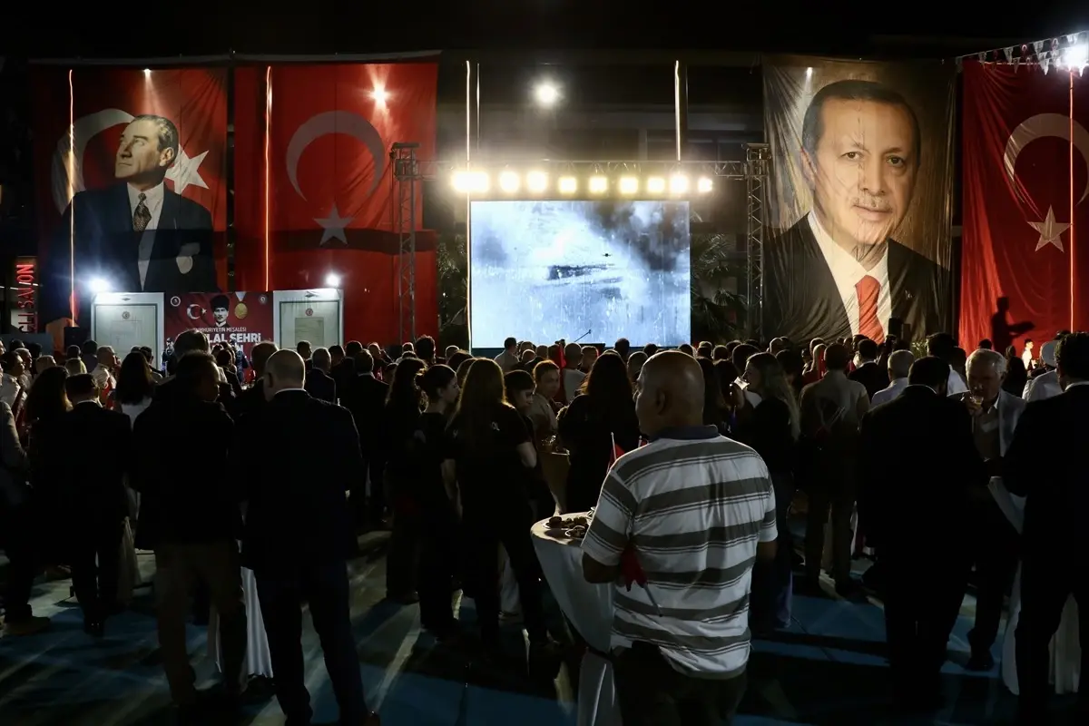 Samsun'da Zafer Bayramı Resepsiyonu
