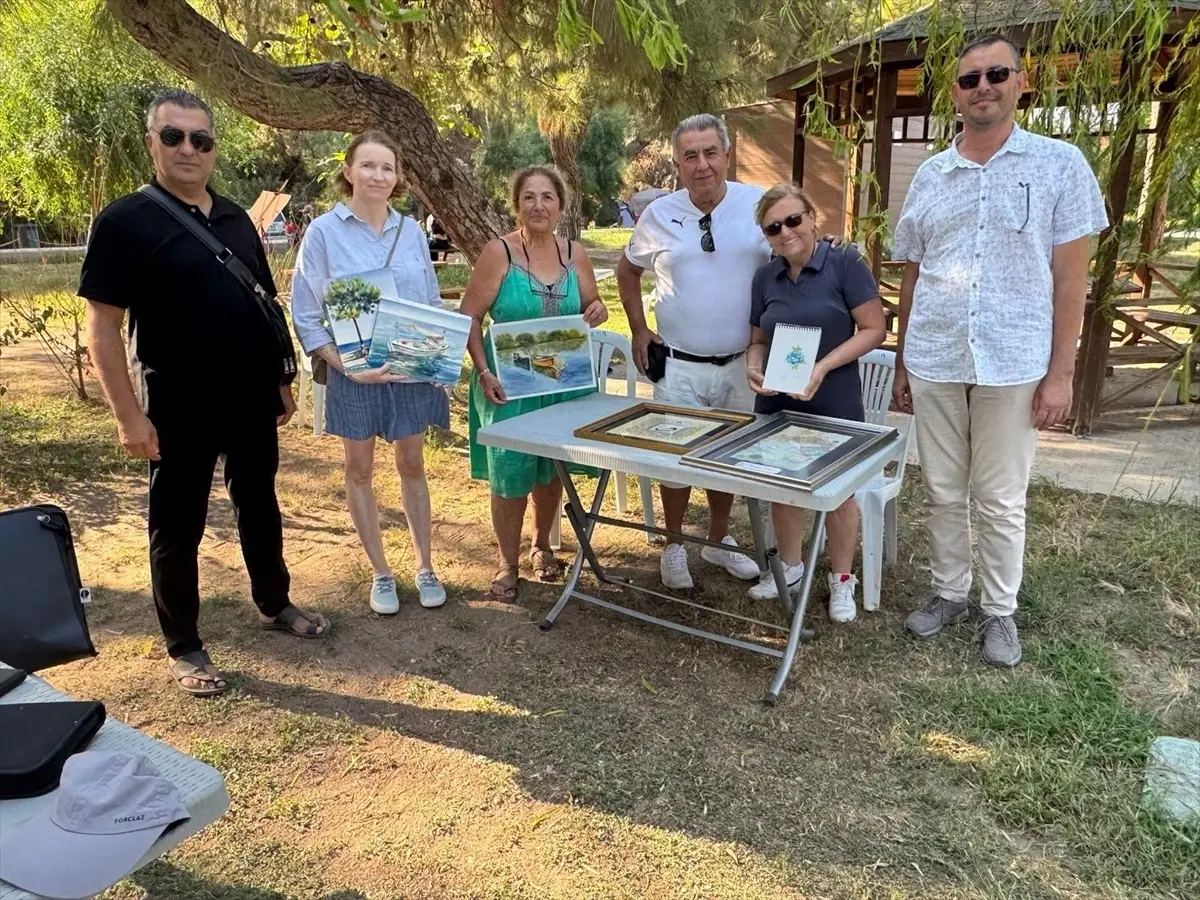 5. Yaz Sanat Kampı Kemer'de Başladı