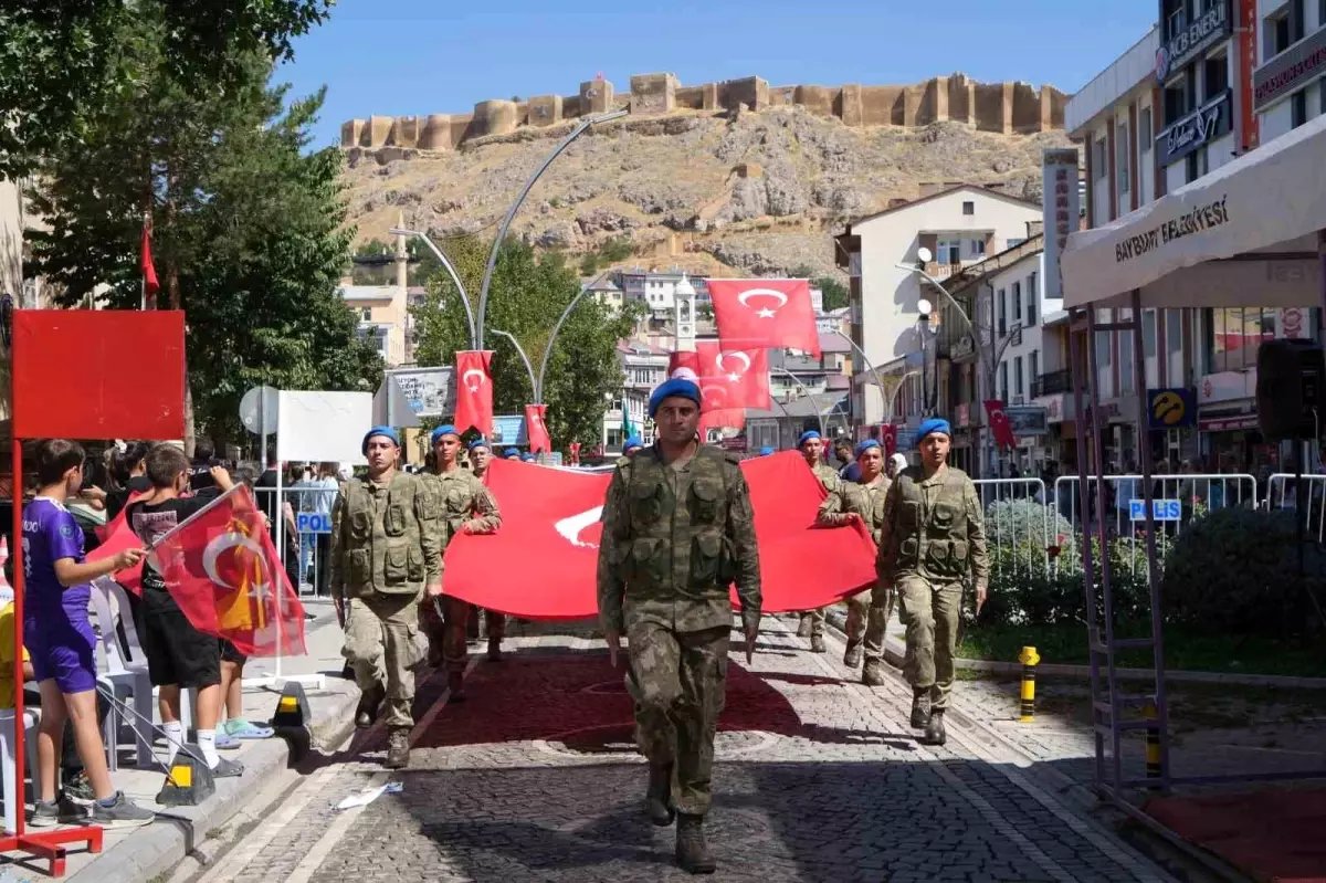Bayburt'ta 30 Ağustos Zafer Bayramı Coşkuyla Kutlandı