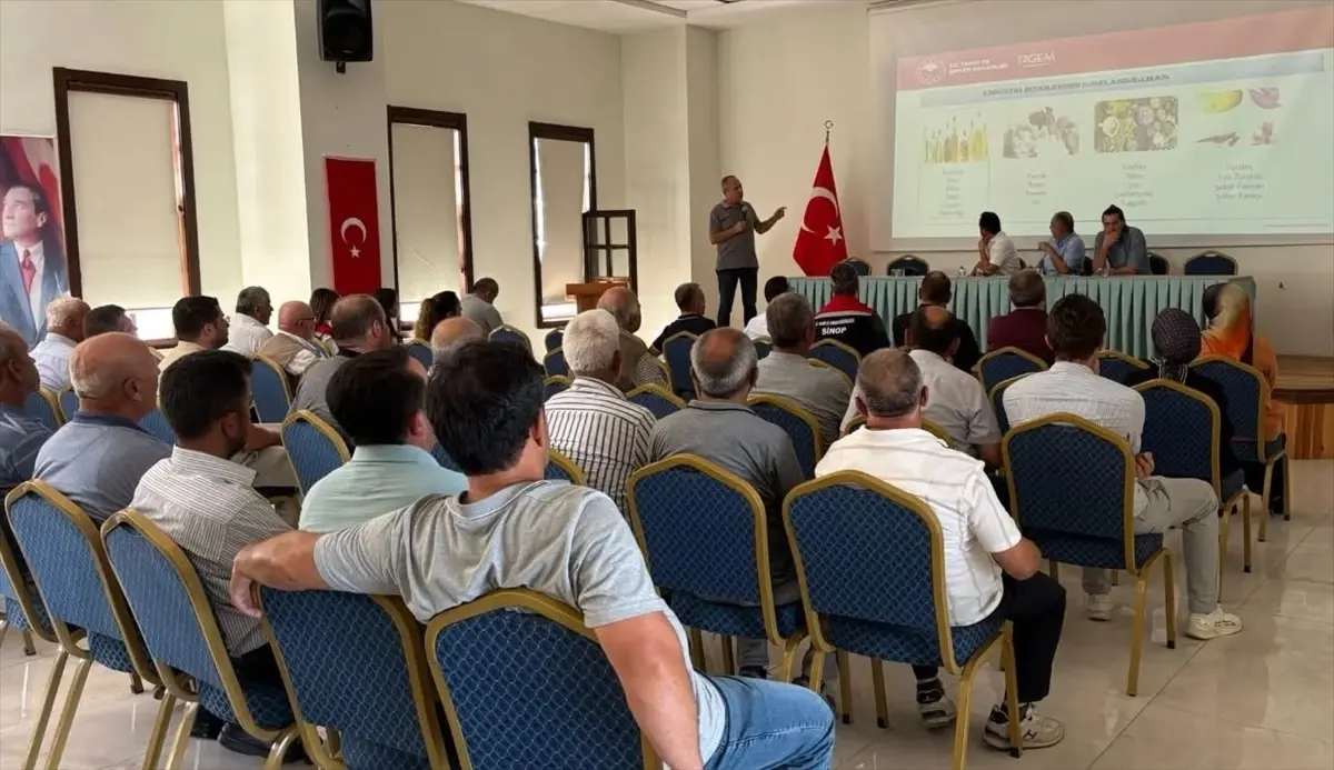 Boyabat'ta Tarımsal Eğitim Programı