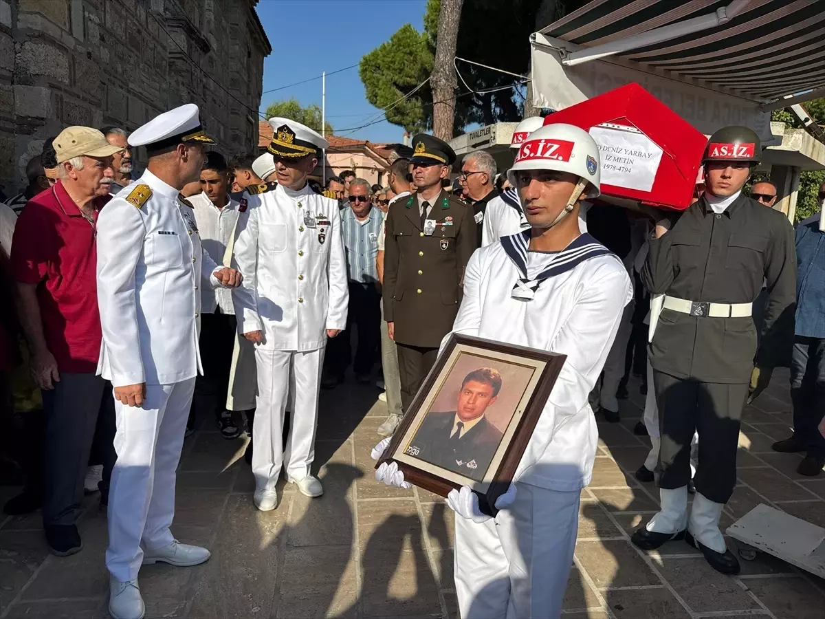 Emekli Yarbay İz Metin Son Yolculuğuna Uğurlandı