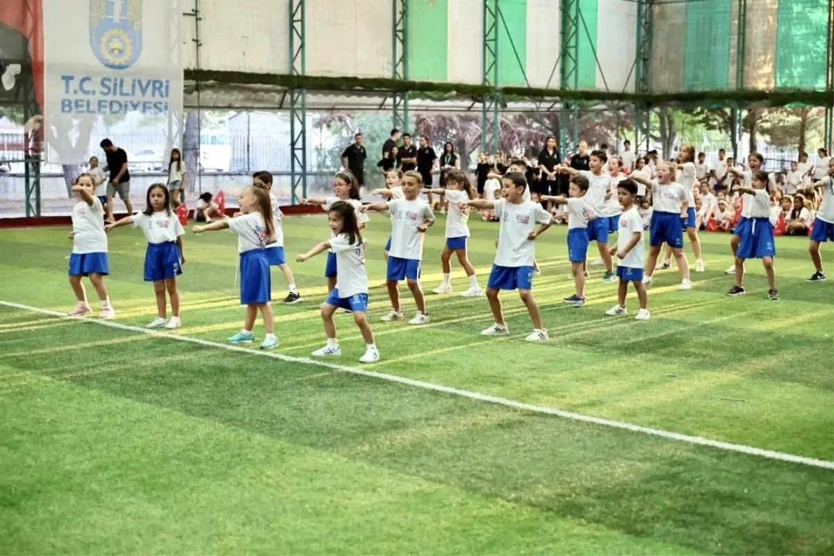 Silivri Yaz Spor Okulları'nın Kapanış Töreni Gerçekleşti