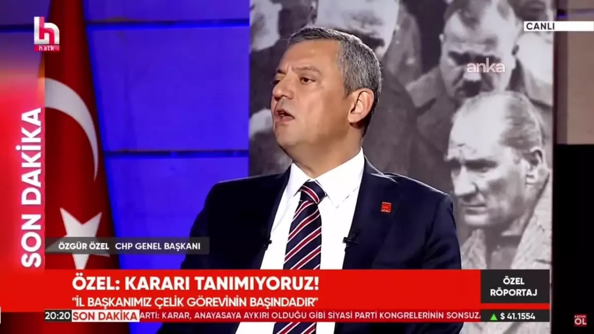 Özgür Özel'den Kayyım Uyarısı