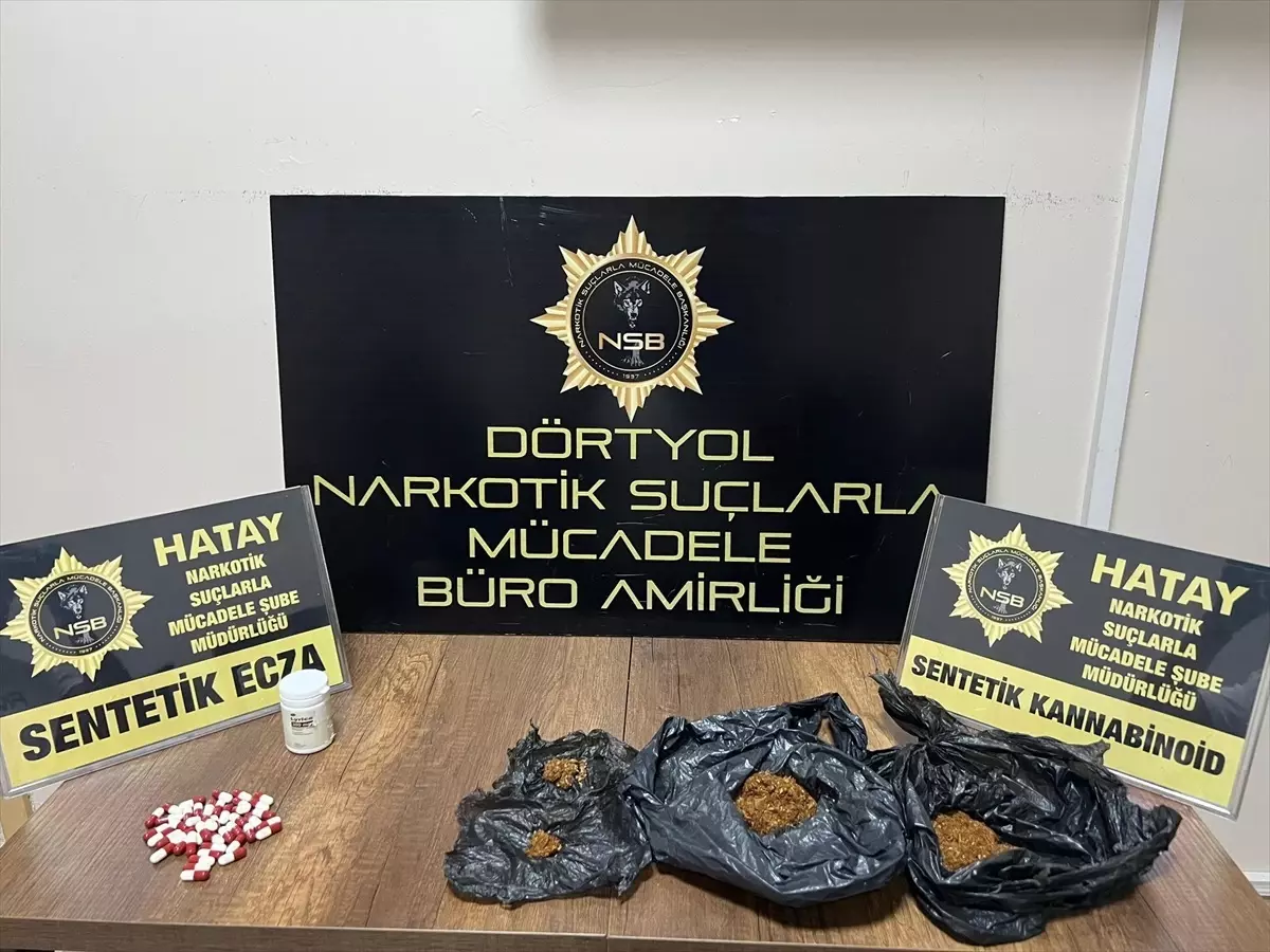 Dörtyol'da Uyuşturucu Operasyonu: 2 Tutuklama