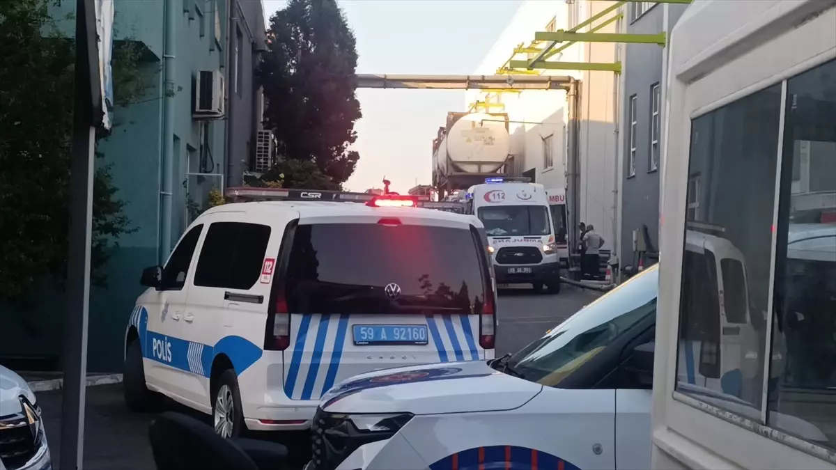 Boya Fabrikasında Trajik Kaza