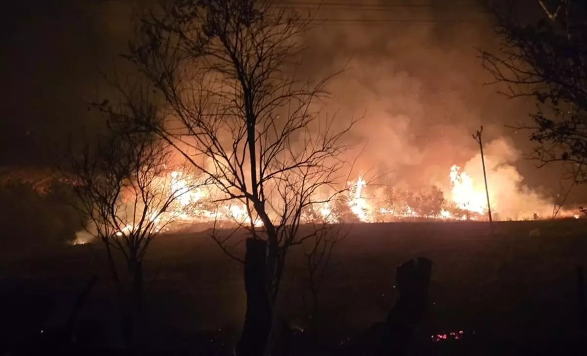 Elazığ'da Kırsal Yangın: Ekipler Mücadele Ediyor