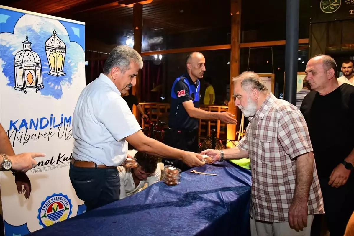 Terme'de Mevlit Kandili Coşkusu