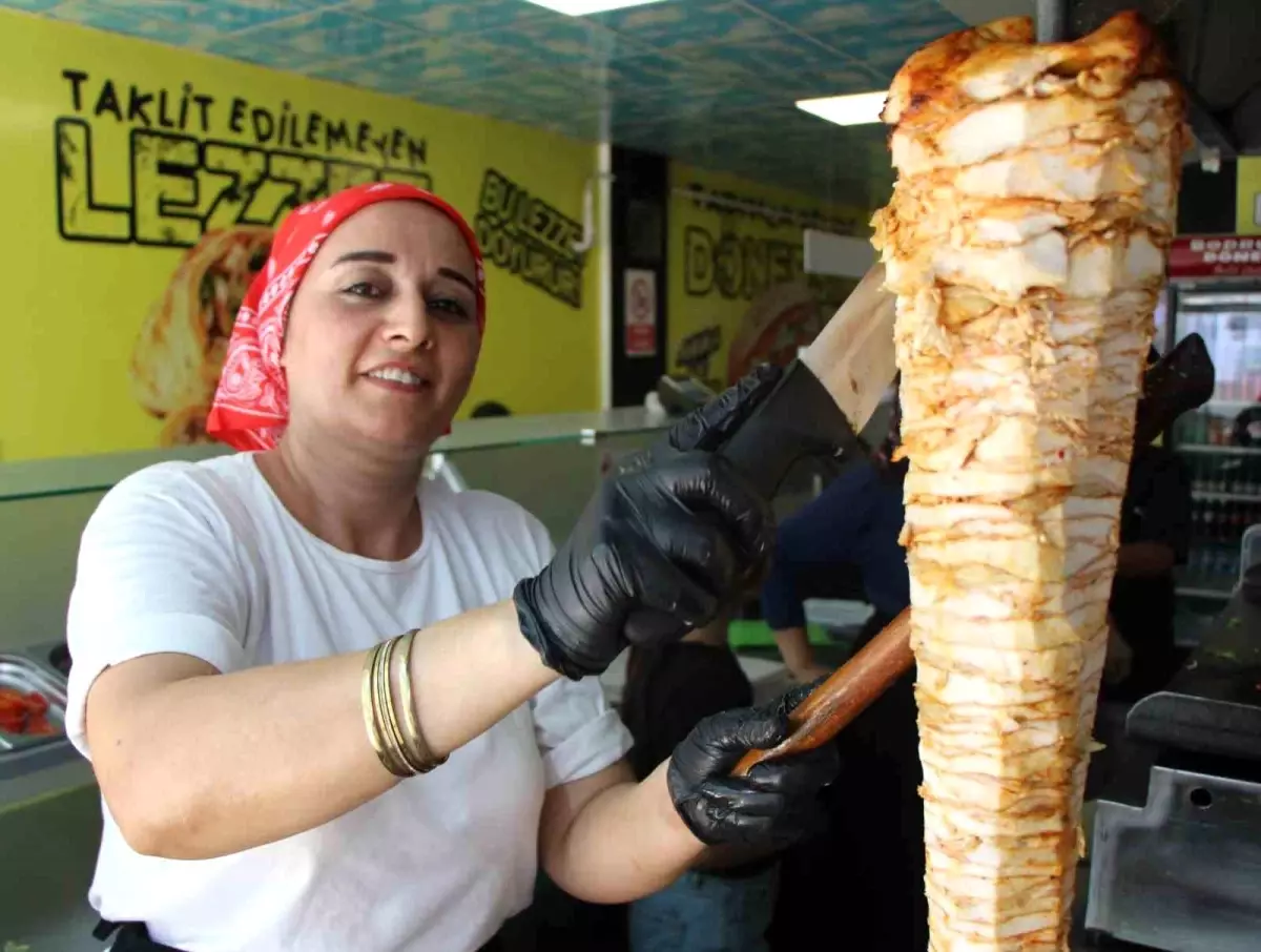 Amasya'nın Tek Kadın Döner Ustası