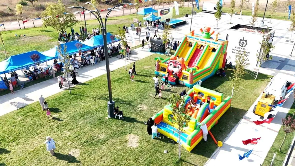 Kocaeli'de 35 Bin Çocuğa 'Çık Dışarıya Oynayalım' Etkinliği