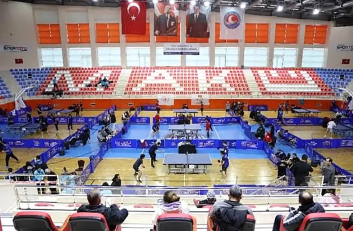 Avrupa Üniversiteleri Masa Tenisi Şampiyonası Burdur'da