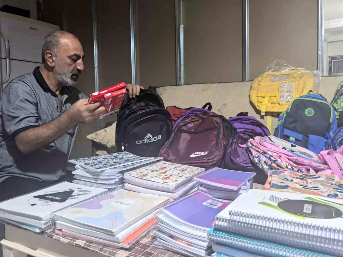 Diyarbakır'da Kırtasiye Yardımı