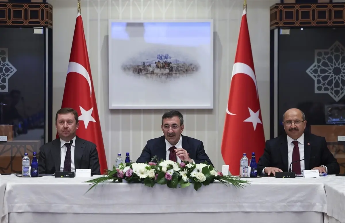 Cumhurbaşkanı Yardımcısı Yılmaz 'Kamuda Etkin Yönetim ve Denetim' koordinasyon toplantısında konuştu Açıklaması