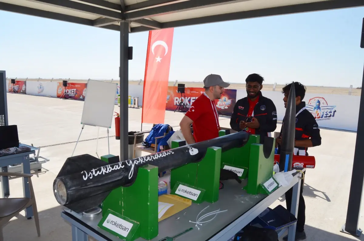 TEKNOFEST'te İlk Uluslararası Roket Yarışması