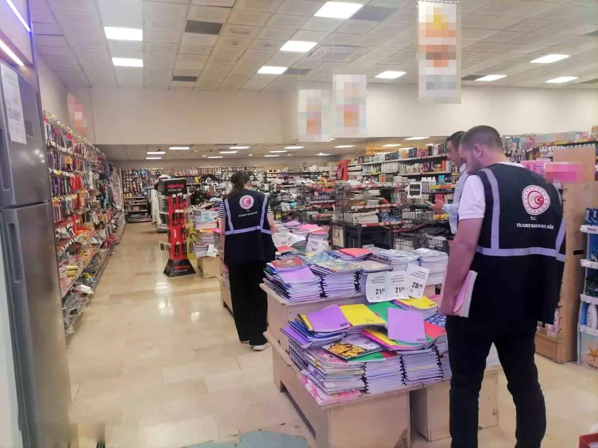 Kars'ta Kırtasiye Denetimleri Başladı