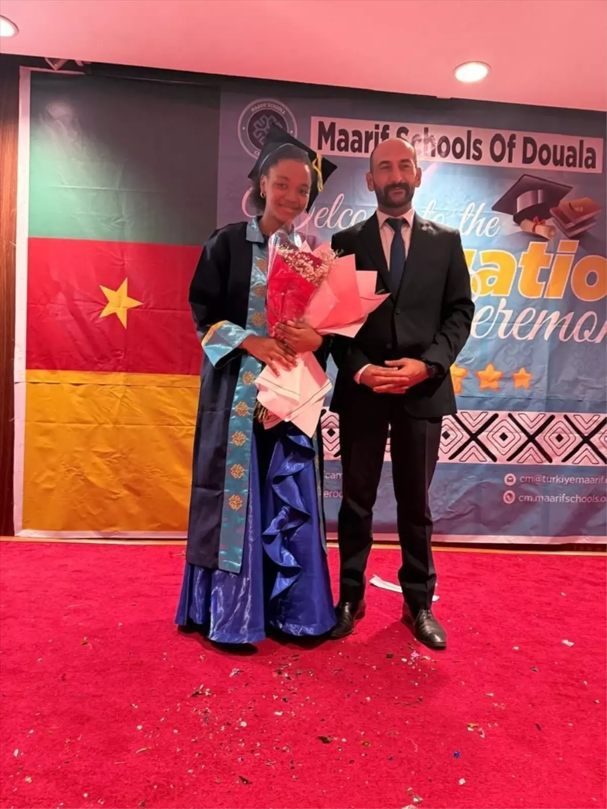 Kamerun'da Türk Öğrenci GCE Sınavında Birinci Oldu