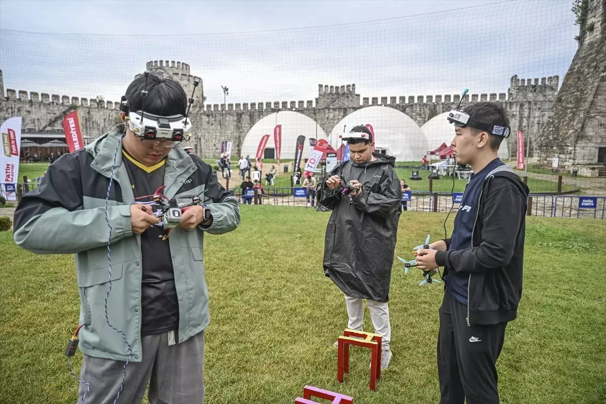 Dünya Drone Yarışları Türkiye Etabı Yedikule'de Başladı