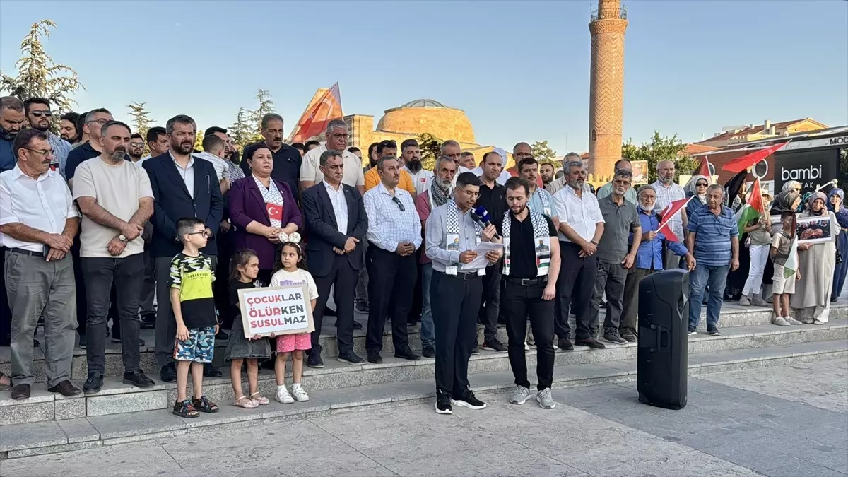 Kırşehir'den Filistin'e Destek Gösterisi