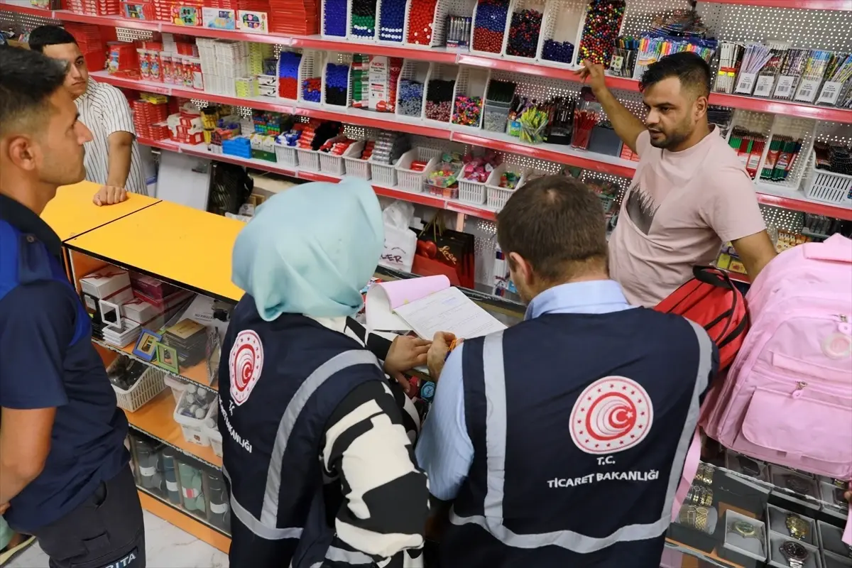 Şanlıurfa'da Kırtasiye Denetimleri